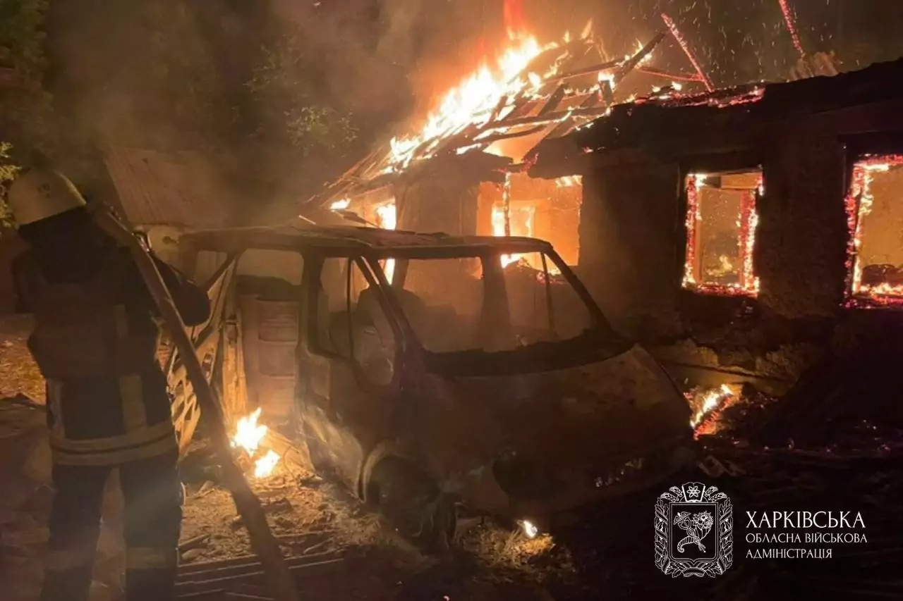 The consequences of the Russian attacks on Kharkiv region on Jun. 23, 2026